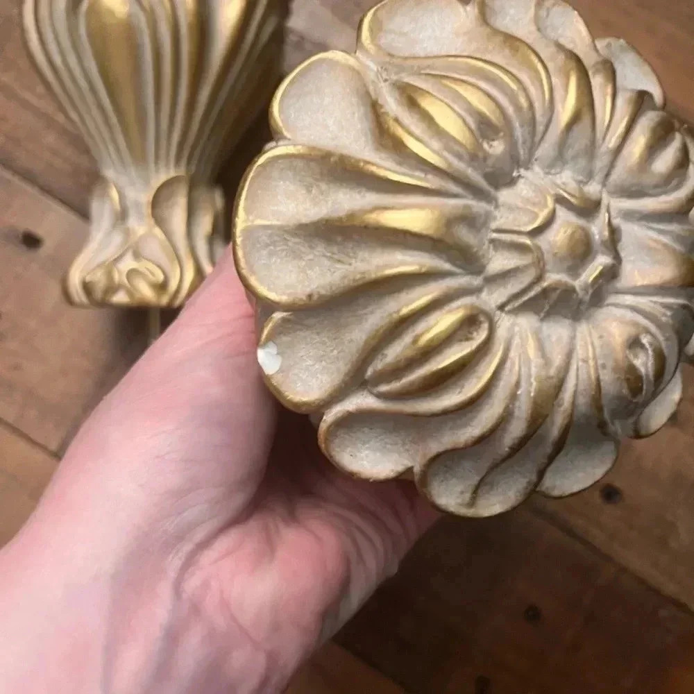 Regal Floral Knob / Finial - Picture 6 of 8